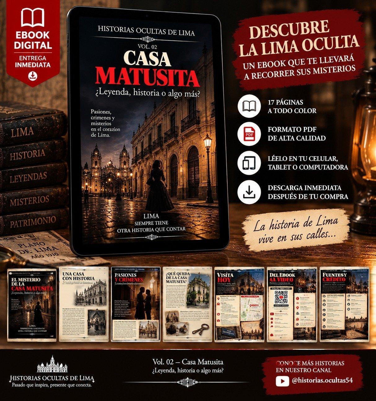 La Casa Matusita — Ebook Digital | Historias Ocultas de Lima Vol. 02
